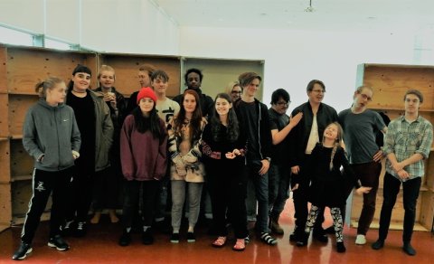 Leikhópur FÁ kominn á fullt