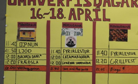 Umhverfisdagar 16.-18. apríl