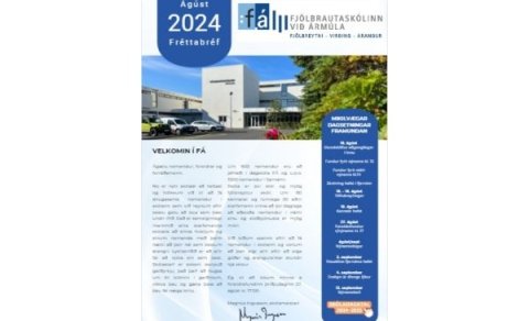 Fréttabréf FÁ - ágúst 2024