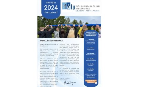 Fréttabréf FÁ - október