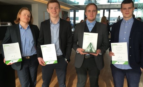 Fimm fræknu.... ungir frumkvöðlar vinna til verðlauna