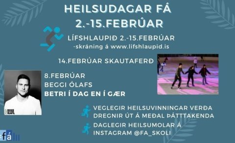Heilsudagar FÁ 2.-15.febrúar