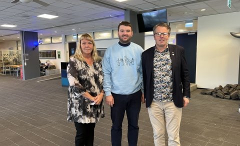 Ásmundur Einar í heimsókn