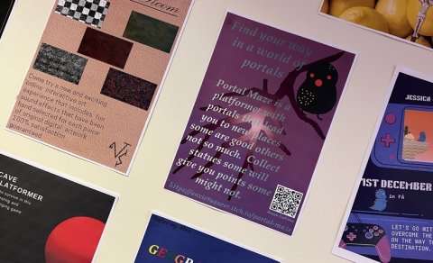 Lokaverkefni nemenda í Leikjahönnun og Listir og samfélag