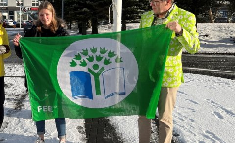 Afhending Grænfánans í 9.skiptið