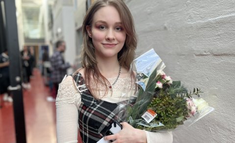 Katrín Edda sigraði tónlistar- og söngkeppni FÁ