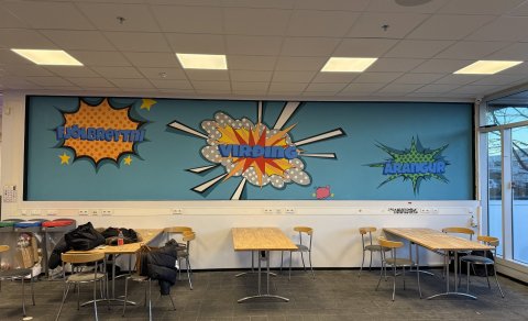 Nýtt listaverk á Steypunni