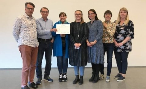 Skólinn fær 1. Græna skrefið