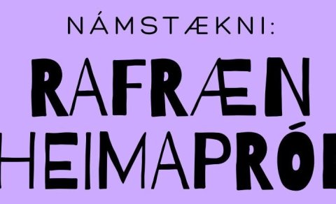 Rafræn heimapróf - Online exams
